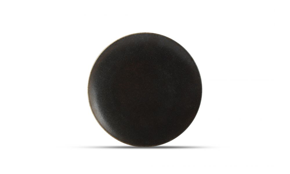 Plat bord 27cm bruin Ash