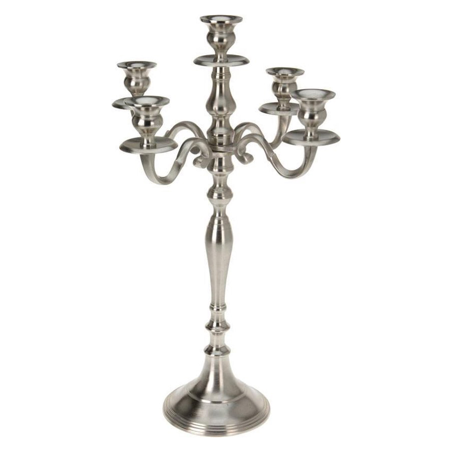 Kandelaar 5 armig 80 cm hoog