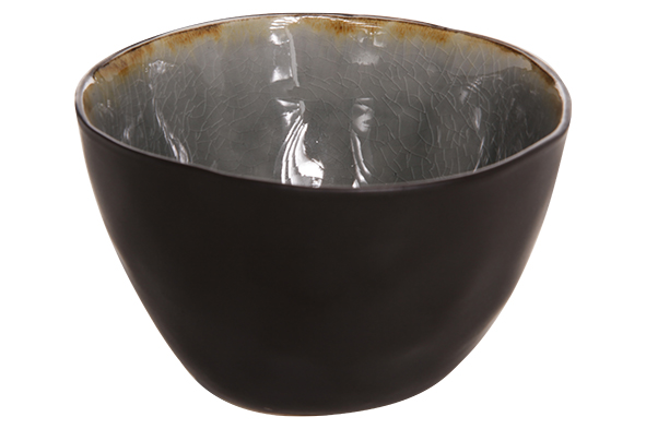 Kom rond rustiek Ø10cmx6,5cm diep