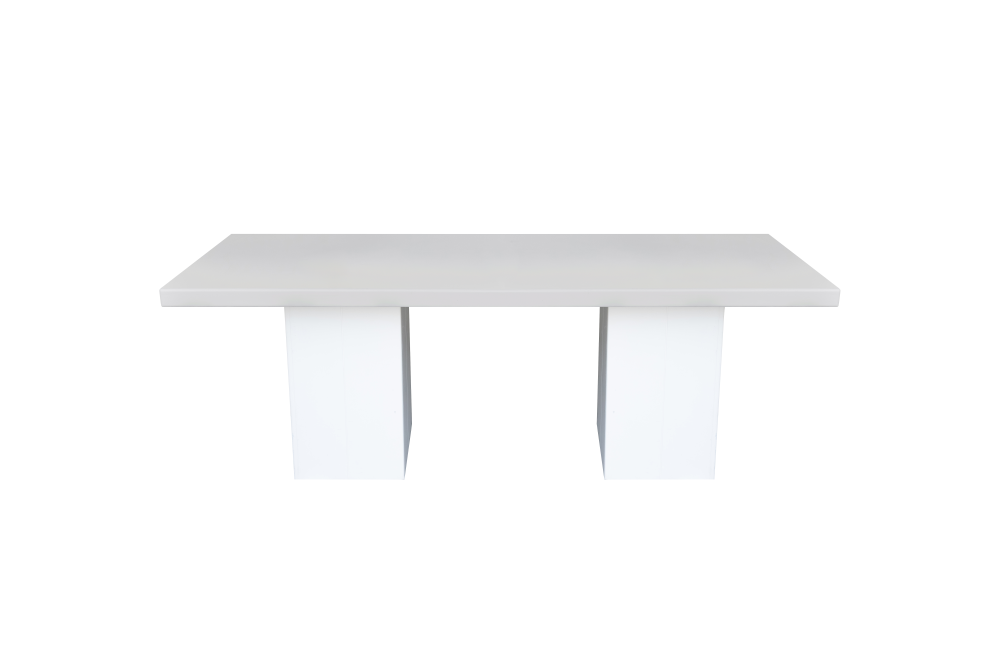 Tafel easy white 180x80 cm