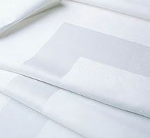 Tafelkleed 130x130 cm wit