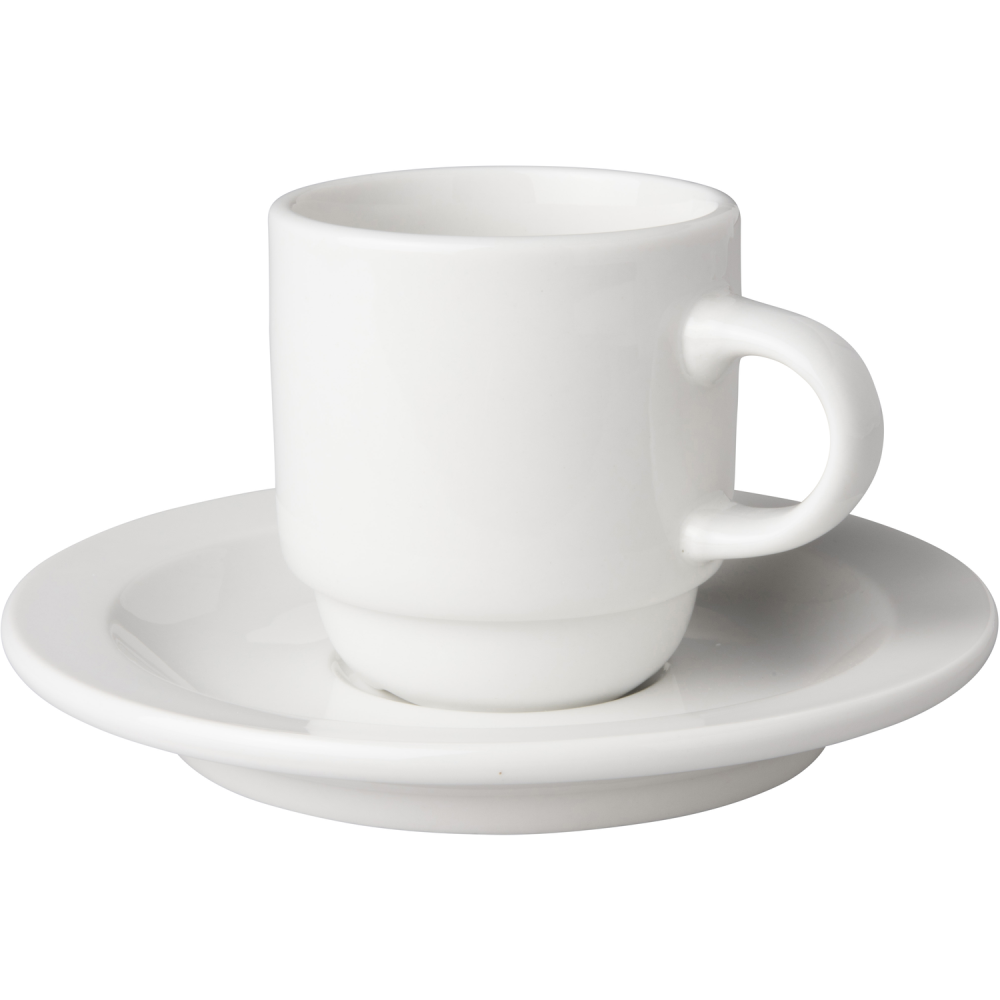 Kop & schotel basic krat á 24 stuks