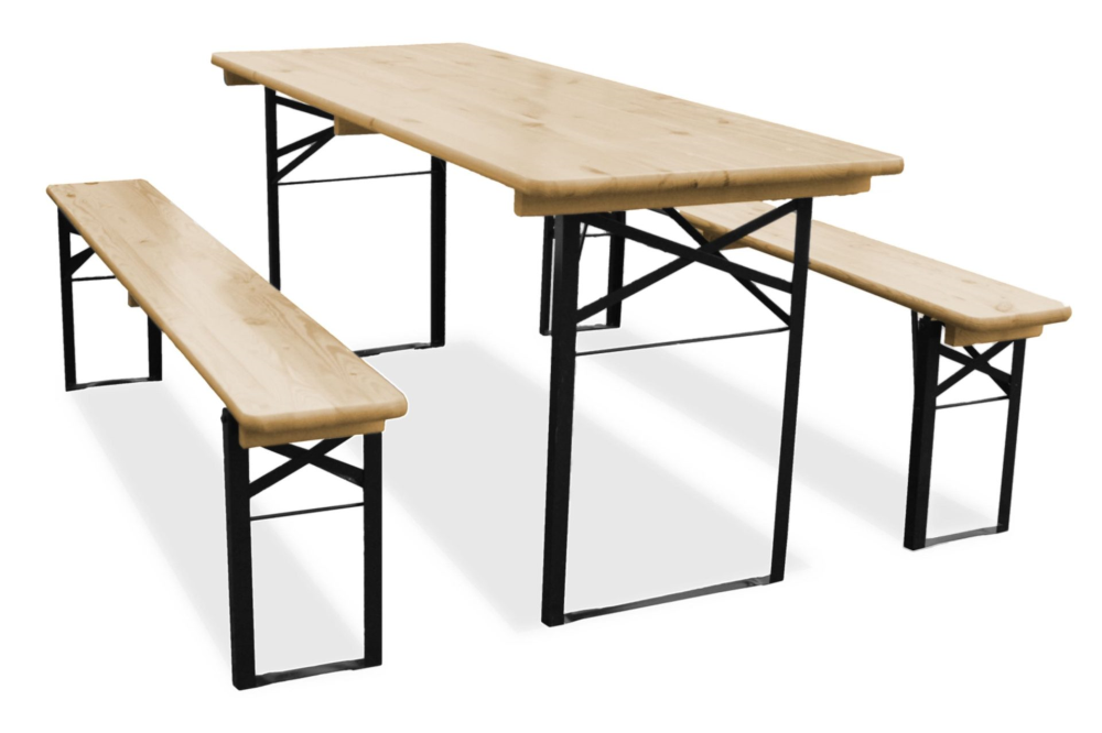 Tafelset 180/50 incl 2 banken