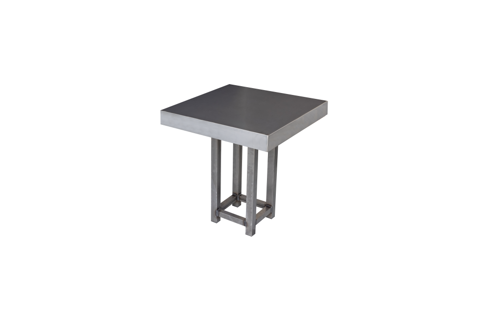 Tafel Rvs-Steel 80x80 cm