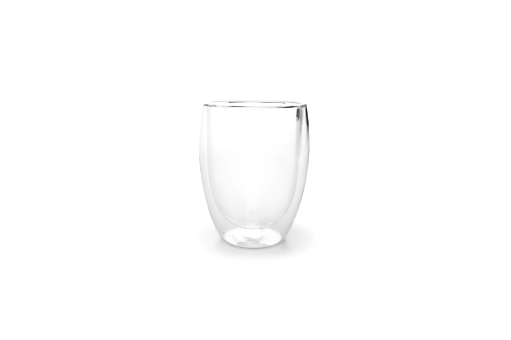 Glas dubbelwandig 30cl krat á 15 stuks