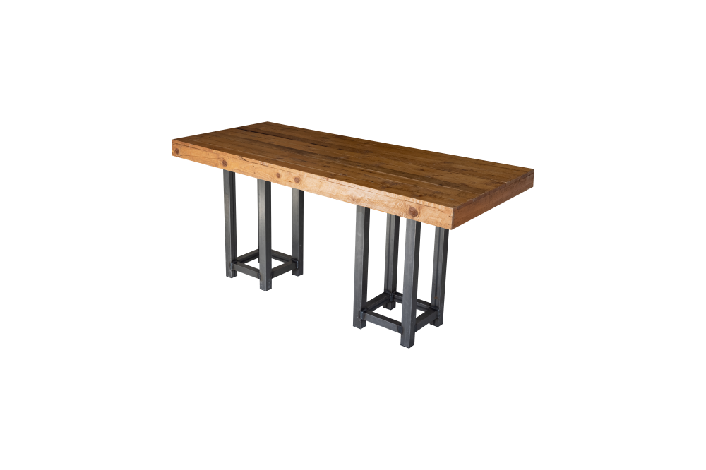 Tafel Natural wood-Steel 180x80 cm - Afbeelding 2